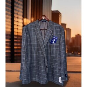 Ralph Lauren Blazer Men 56 Big & Tall Silk Wool Comfort Flex Wedding Business‎